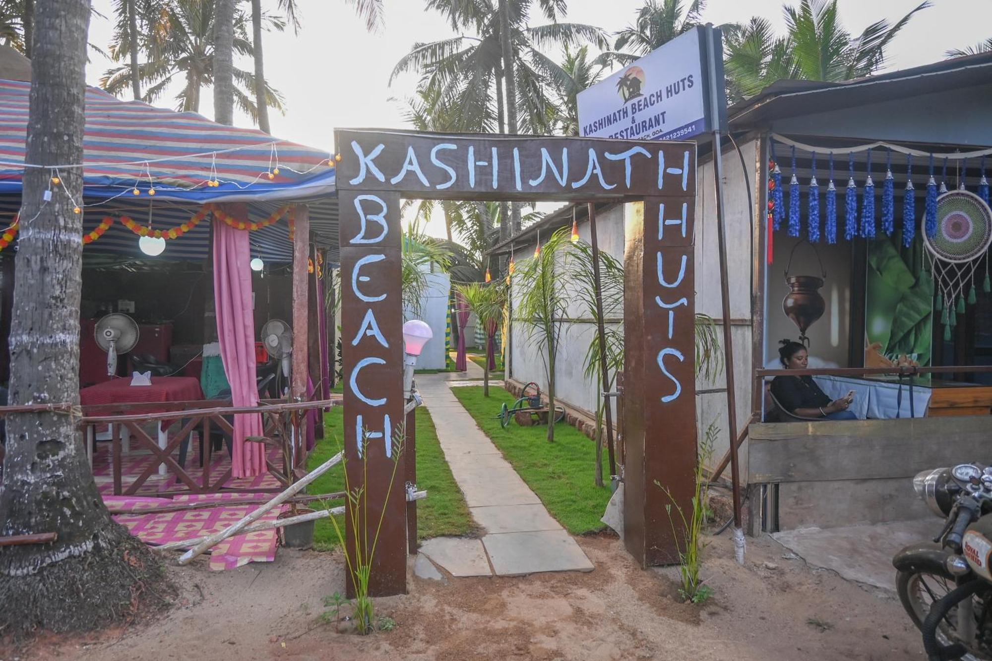 Kashinath Beach Huts Agonda Exteriör bild