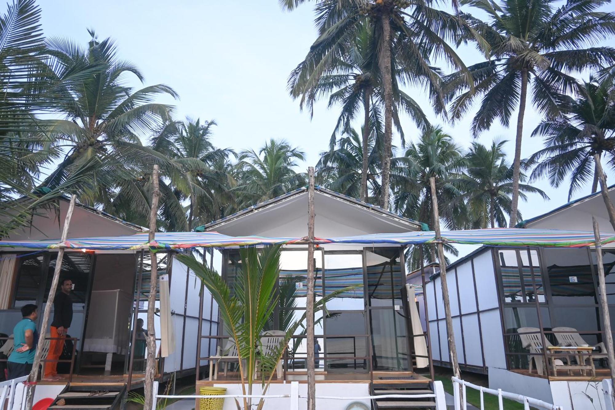 Kashinath Beach Huts Agonda Exteriör bild
