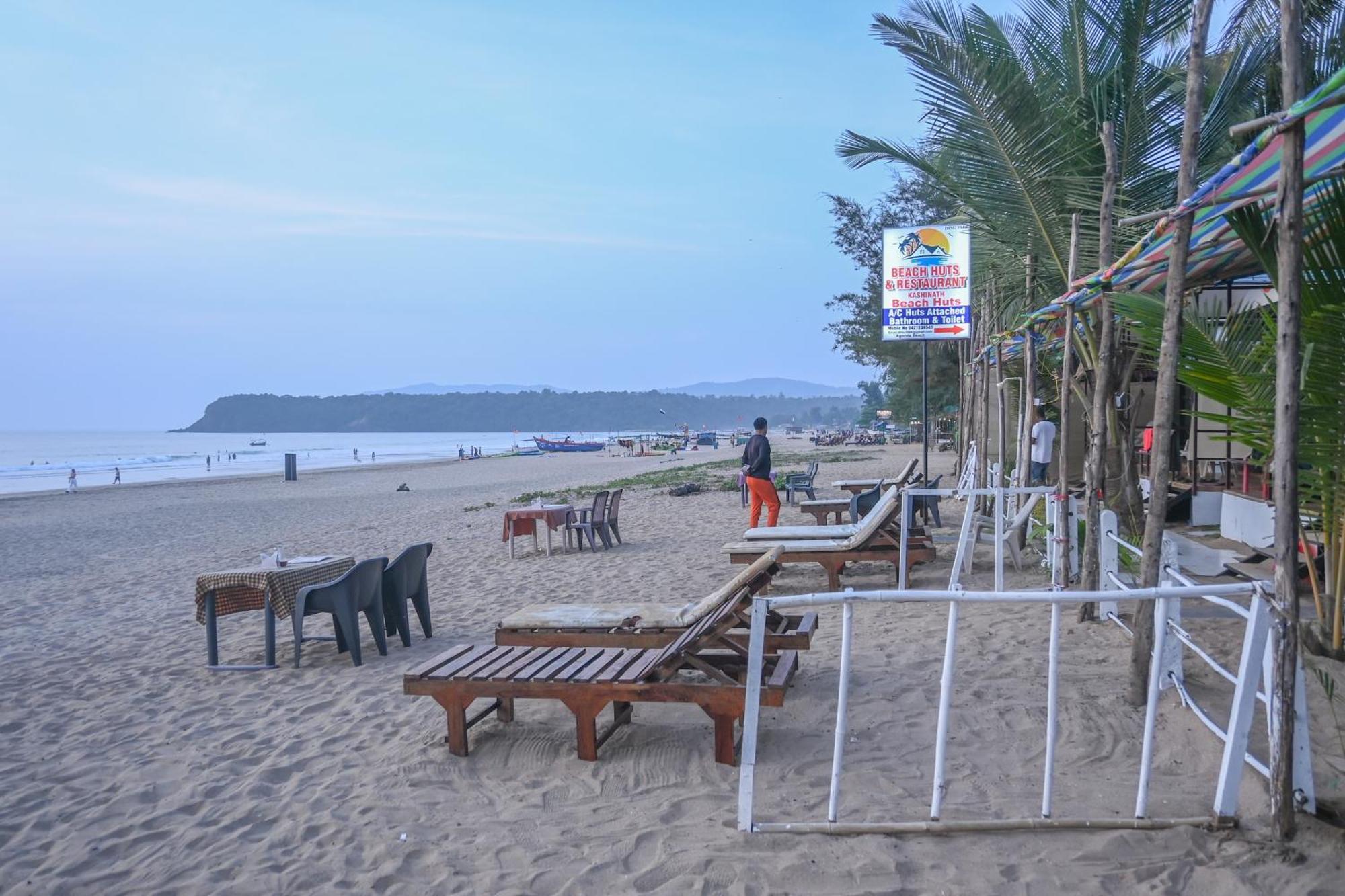 Kashinath Beach Huts Agonda Exteriör bild