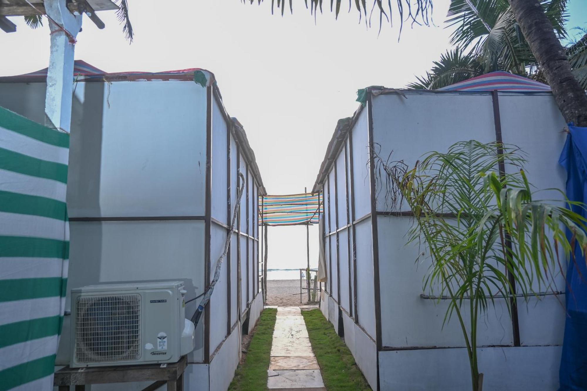 Kashinath Beach Huts Agonda Exteriör bild