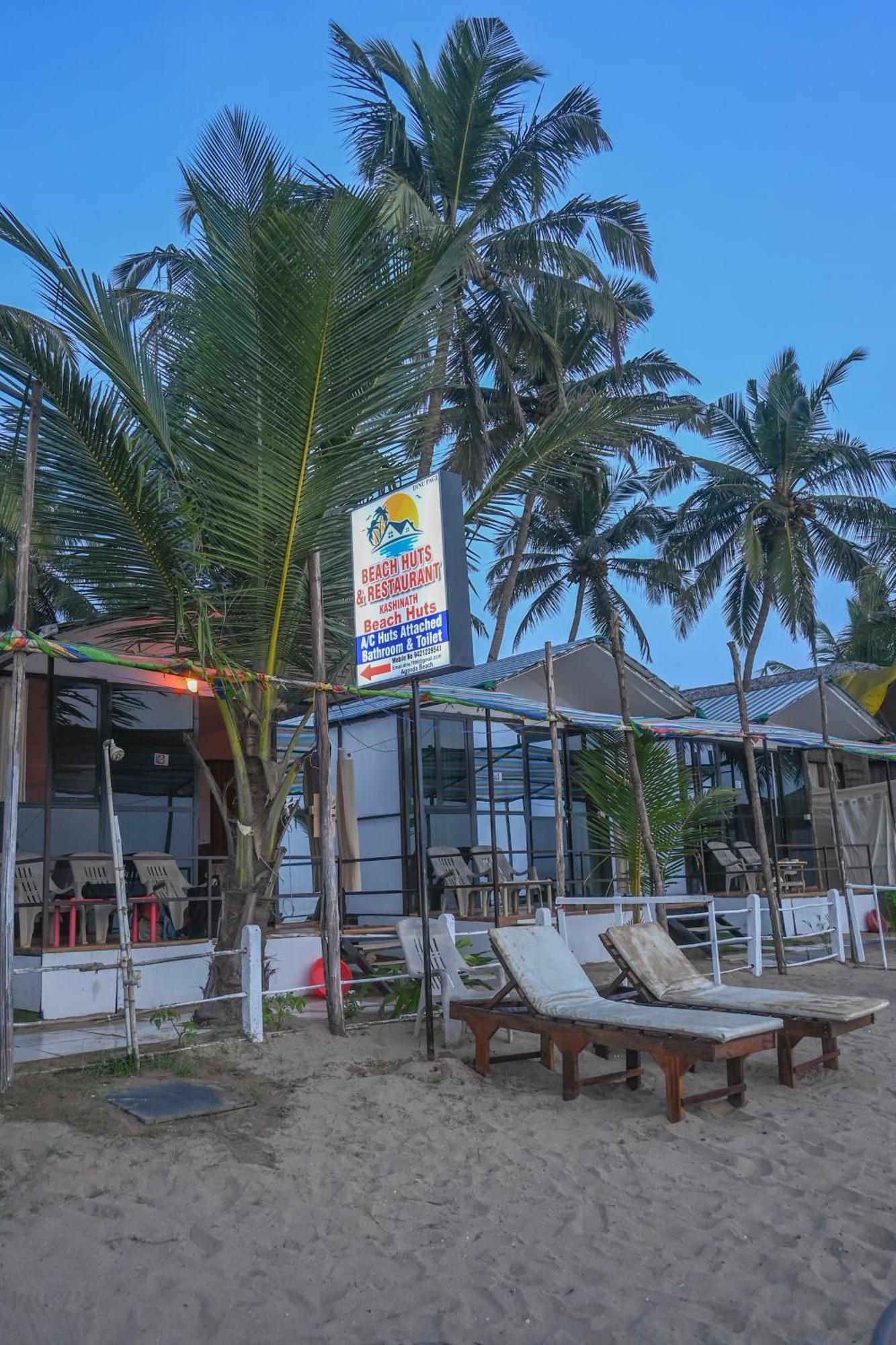 Kashinath Beach Huts Agonda Exteriör bild