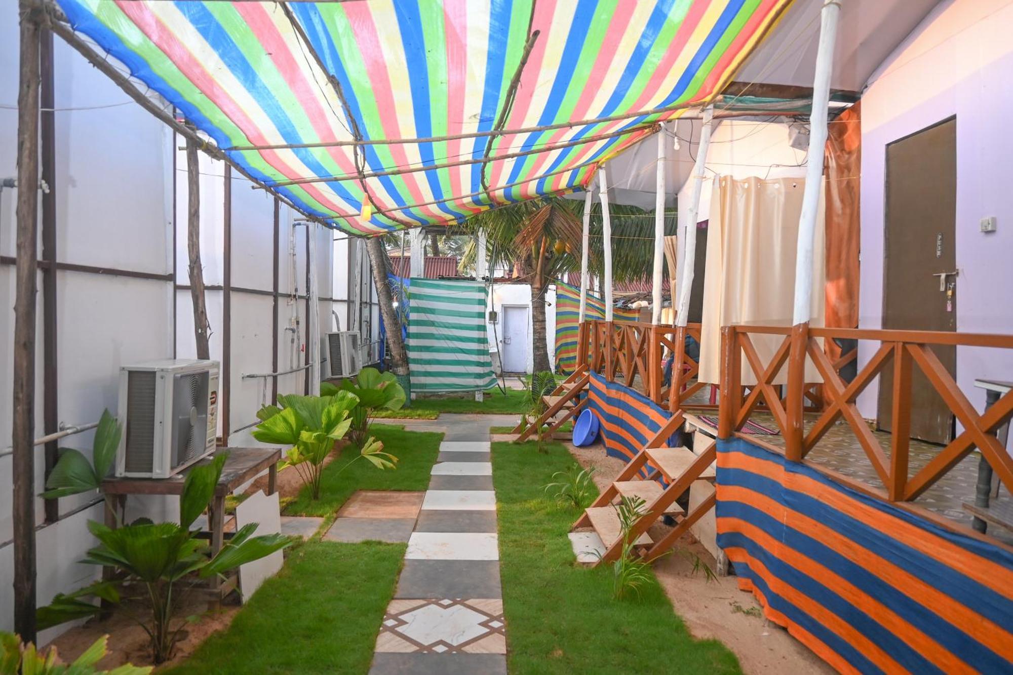 Kashinath Beach Huts Agonda Exteriör bild