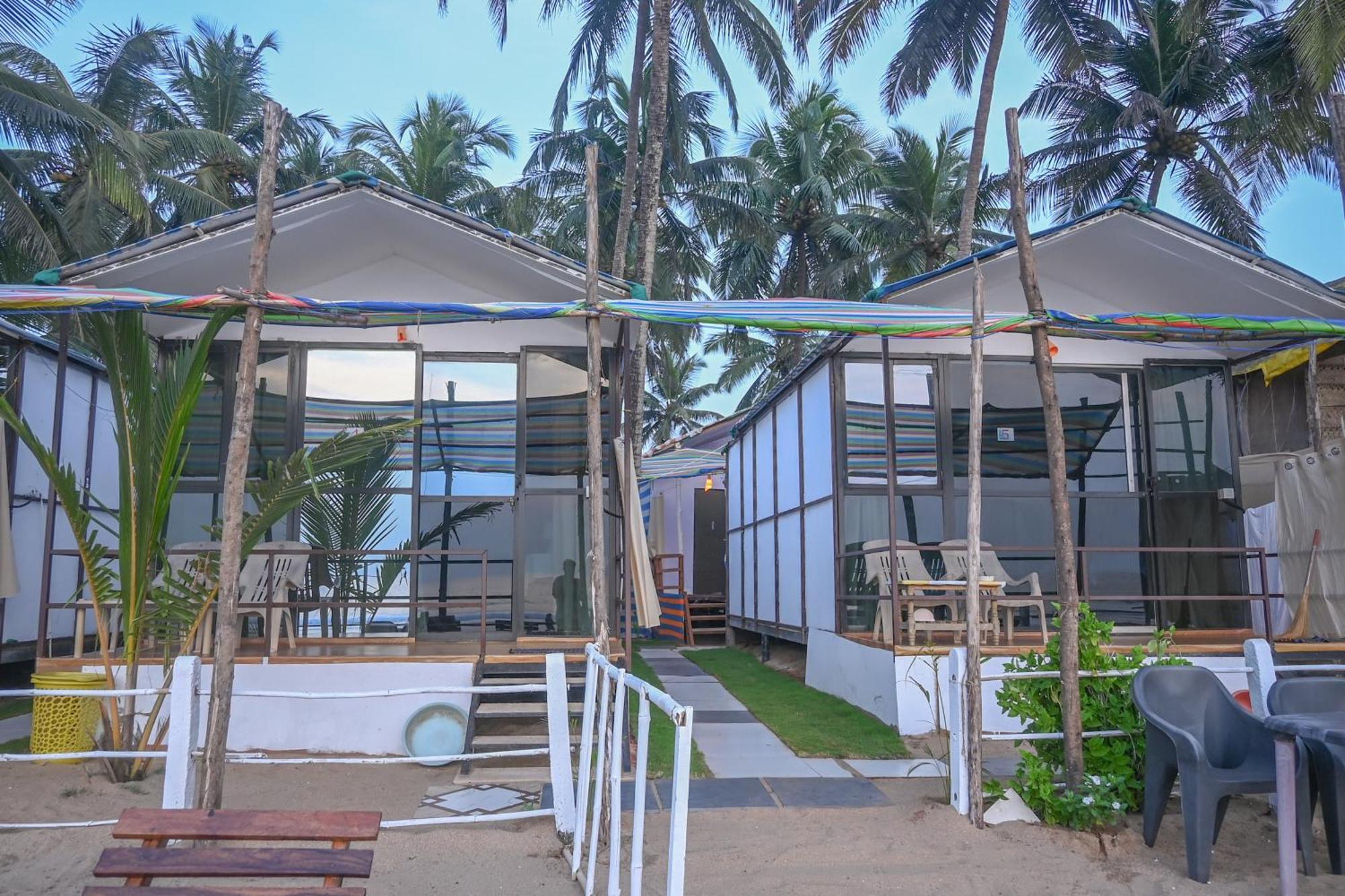 Kashinath Beach Huts Agonda Exteriör bild