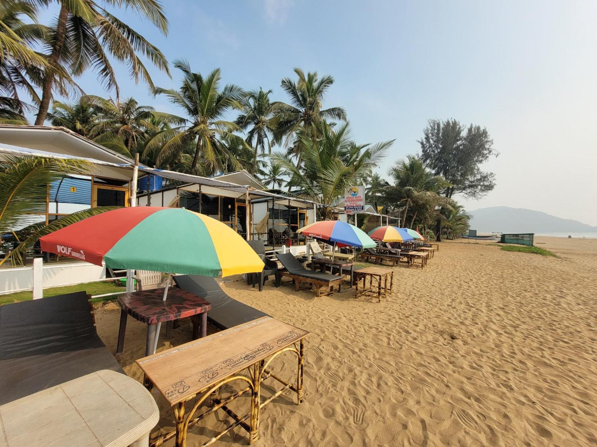 Kashinath Beach Huts Agonda Exteriör bild